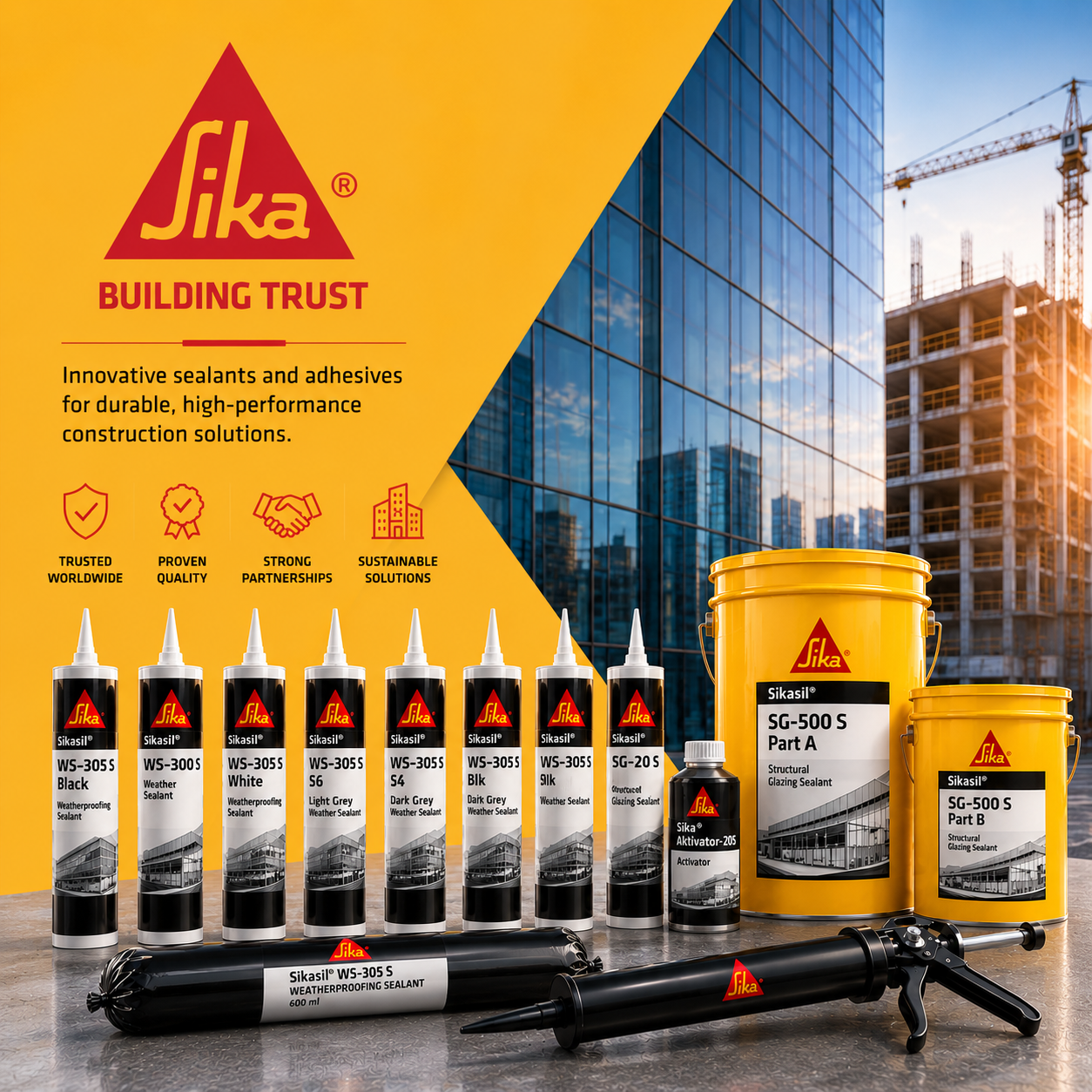 Sika logo Brand Image